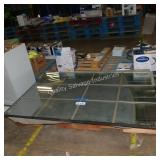 2-61ï¿½ x 42ï¿½ windows (1 cracked on one side)