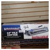 barwalt 14ï¿½ tile cutter