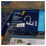 2 handle kitchen faucet