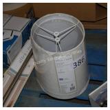 2 allen+roth lamp shades