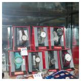 9 times watches - need batteries (display)