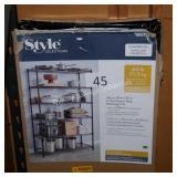 6 tier wire shelving unit