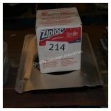 ziploc bags and vent cover