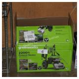 greenworks 2200 pressure washer