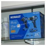 kobalt 24v 2 tool combo w/ batt/chg (display)