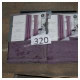 2 threshold curtains