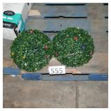 round artificial plant