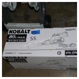 kobalt 80v blower (batt/ch in office)