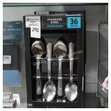 2/36pc ss teaspoons (display)