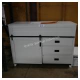 48ï¿½ vanity w top (cracked top, damage to vanity )