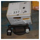 allen+roth tub/shower faucet and 2 light vanity