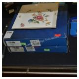 2 spode platters (display)