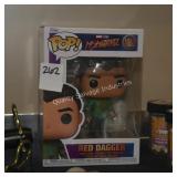red dagger pop doll (display)