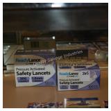 2/100ct 30g 1.6mm safety lancets 03/29 (display)