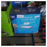 bathtub transfer bench
