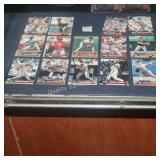 14 toys r us baseball cards (display)