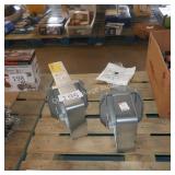 2 wood to concrete column bases