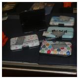 5 aluminum wallets (display)