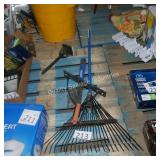 broke yard tools