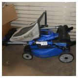 kobalt mower - 2 batts & chg in office