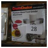 NEW chefs choice meat grinder attachment