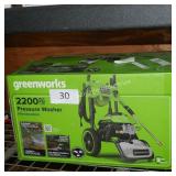 greenworks 2200psi pressure washer
