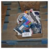 ctn of electrical and plumbing items