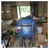 kobalt double wheel barrow