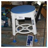 swivel shower stool