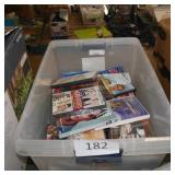 tote of asst DVDS