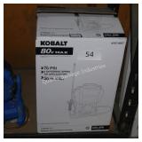 kobalt 80v backpack chem sprayer TOOL ONLY