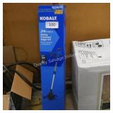 kobalt 24v trimmer/edger (batt/ch in office)