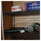ego blower (batteries/ch in office)
