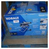kobalt 10" portable table saw