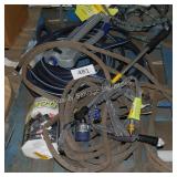 water hoses and sprayers