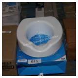 raised toilet seat