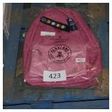 pink backpack