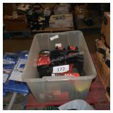 tote of thermal socks