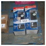 2 honeywell tower fans