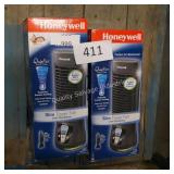 2 honeywell tower fans