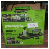 greenworks 1800psi pressure washer