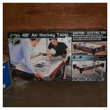 48in air hockey table