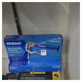 2 kobalt mini grease guns (display)