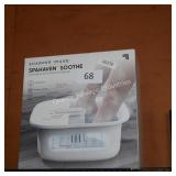 sharper image spahaven soothe foot bath w/ heated