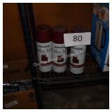 3 dark red rustoleum outdoor fabric paint