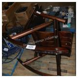 damaged wood rocker