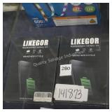 2 lileegor replacement battery kit (display)