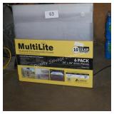 6pk 24inx24in multiwall polycarbonate panels