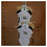 2/3pk wolf pack onesies sz 0-3 month