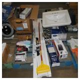 pallet of store merch